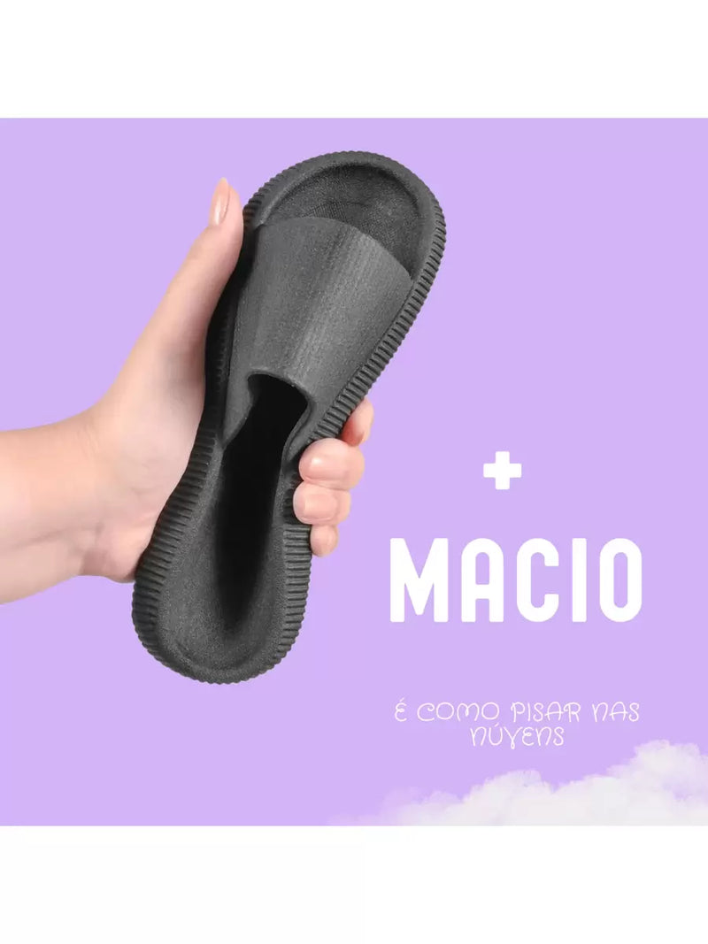 Chinelo Slide Nuvem UNISSEX Confortável Ortopédico 100% EVA Borracha Anatômica Lindo Estiloso Confortável Macio 33 ao 46