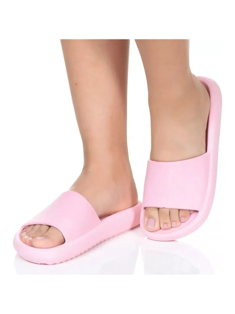 Chinelo Slide Nuvem UNISSEX Confortável Ortopédico 100% EVA Borracha Anatômica Lindo Estiloso Confortável Macio 33 ao 46