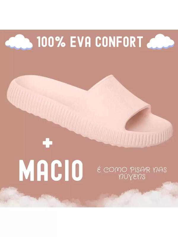 Chinelo Slide Nuvem UNISSEX Confortável Ortopédico 100% EVA Borracha Anatômica Lindo Estiloso Confortável Macio 33 ao 46